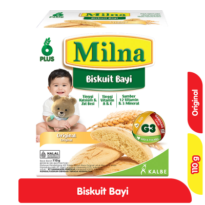 MILNA BABY BISKUIT ORIGINAL 110G