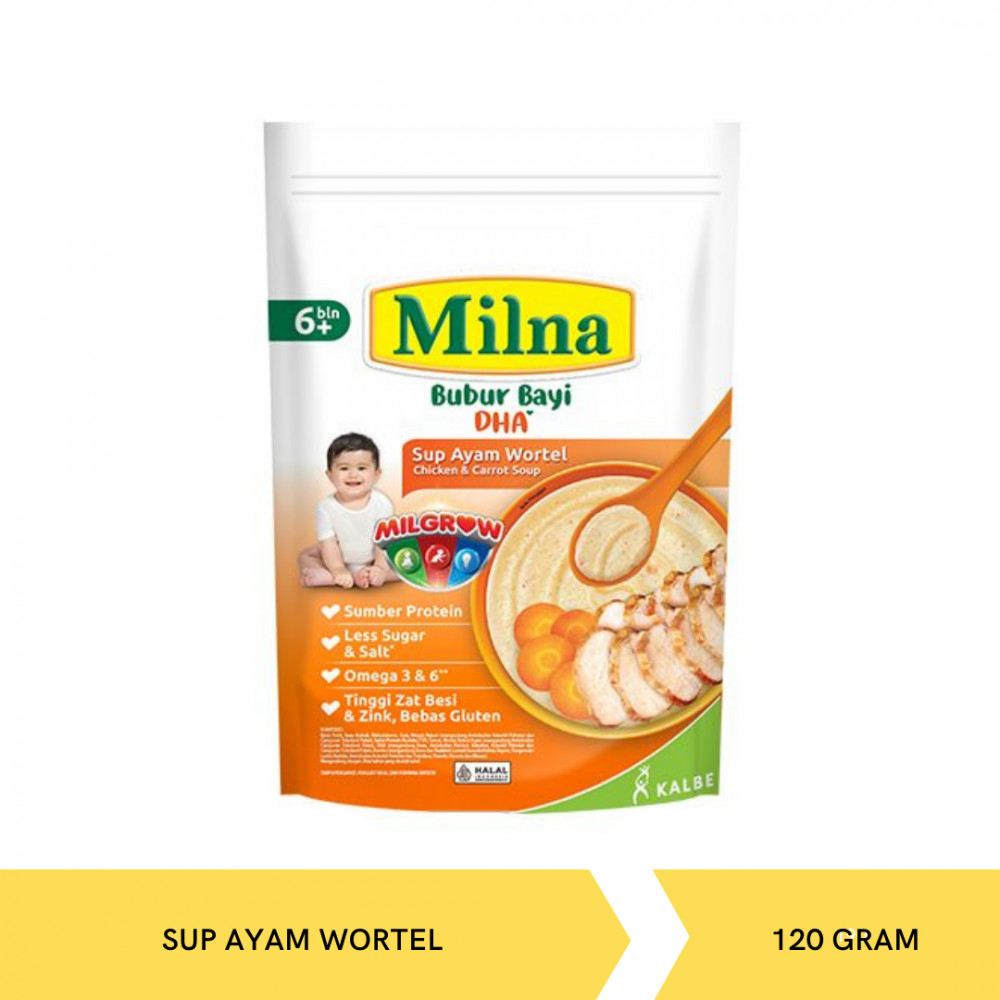 MILNA BR 6+ A WORTEL 120G