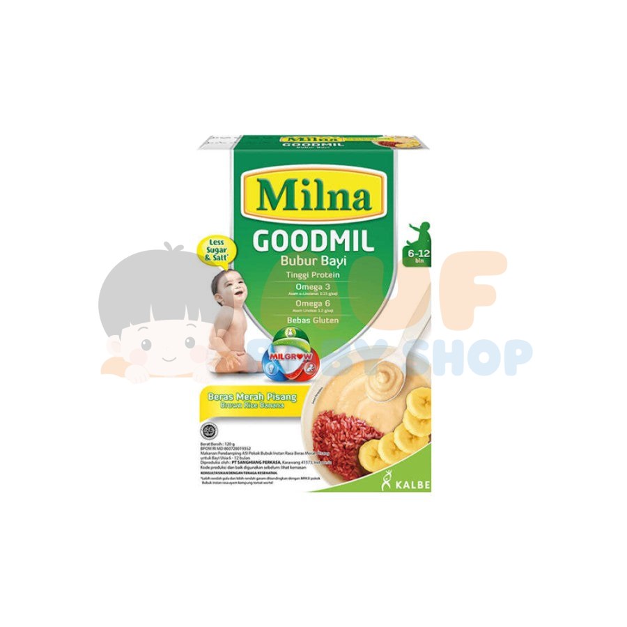 MILNA BR 6+ PISANG 120G