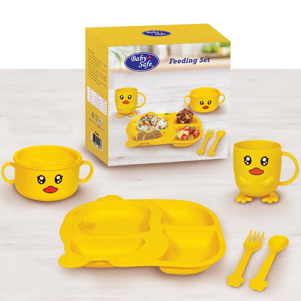 BABY SAFE DUCK FEEDING SET