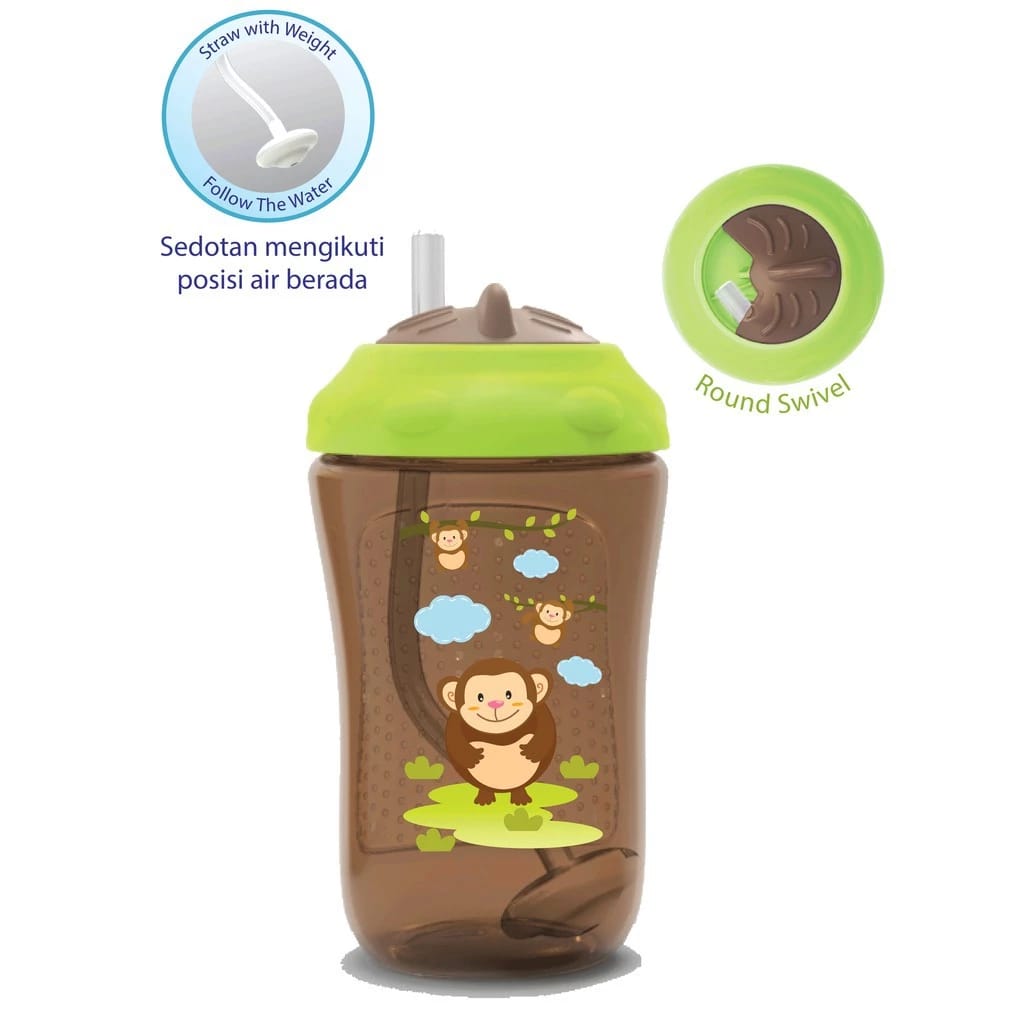 BABY SAFE STRAW CUP 300ML