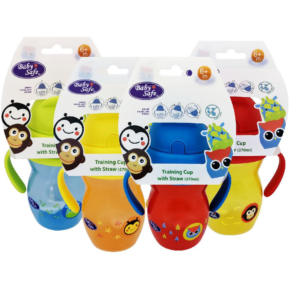 BABY SAFE CUP WITH STRAW (270ML)