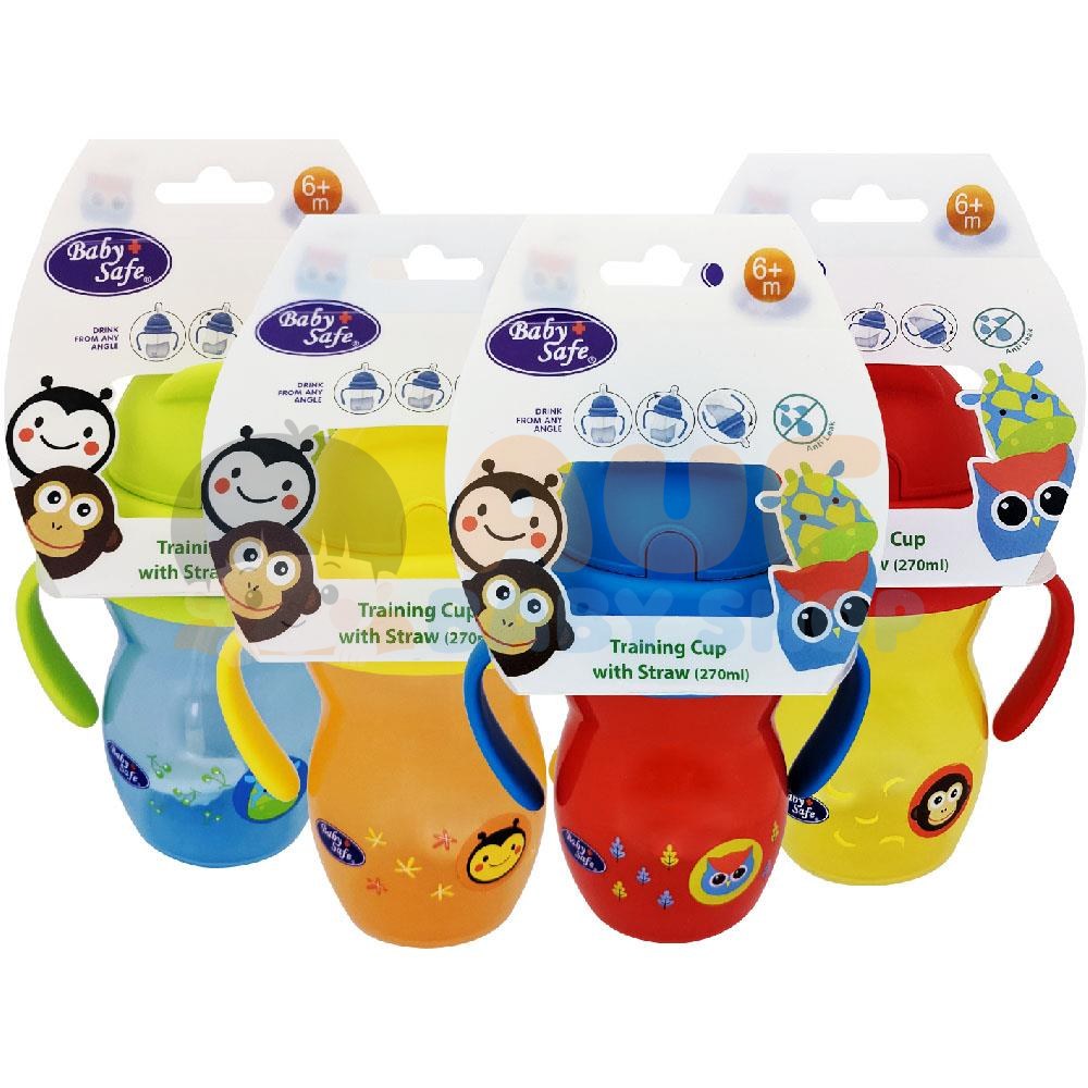 BABY SAFE CUP WITH STRAW (270ML)