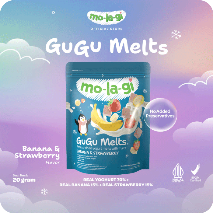 MLG GG MELTS BNANA&STRAW 20G