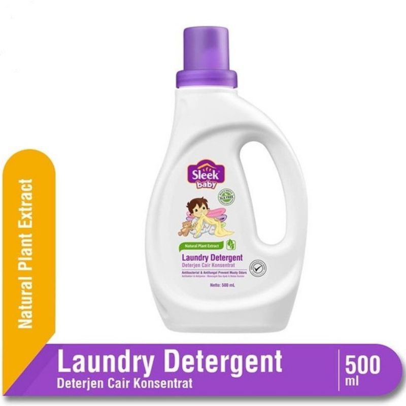 Sleek Laundry Detergent 500ML BTL
