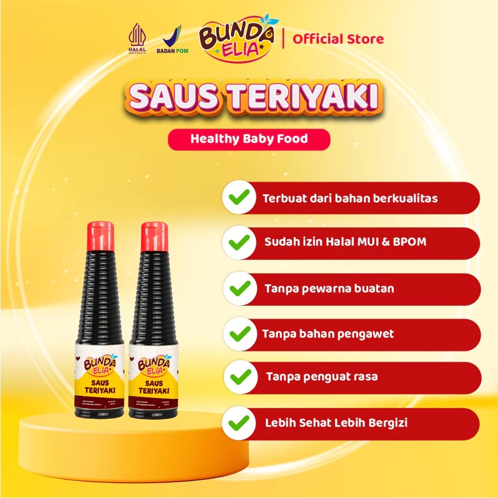 Bumbu Bunda Saos Teriyaki 140 ml