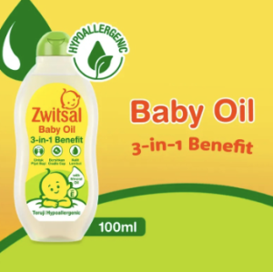 ZWITSAL BABY OIL ALOE VERA 100ML