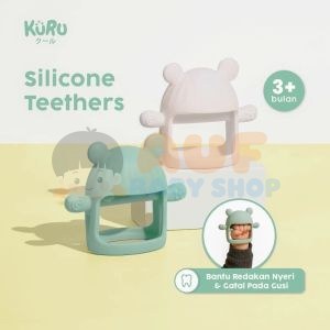 Kuru ST4 Silicone Teether (Pink)