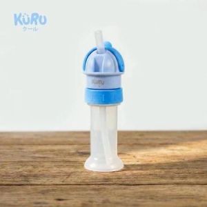 Kuru Toddler Portable Straw Cover (Blue)