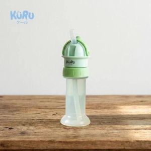 Kuru Toddler Portable Straw Cover (Green)