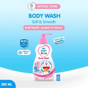 MY BABY KIDS BODYWASH PUMP 280ML - PINK