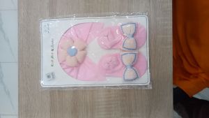 NIA PREMIUM FLOWER BABY SOCK AND HAT SET