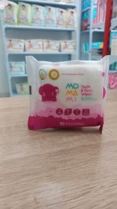 MOMAMI TOOTH & GUM WIPES 30S GRAPE