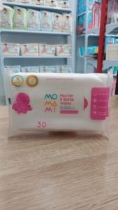 MOMAMI PACIFIER & BOTTLE WIPES 30S