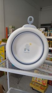 Sugarbaby Foldable Baby Wash Basin Round - Blue