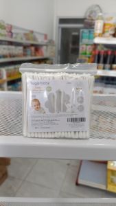 Sugarbaby Baby Cotton Swab 2in1 Round & Ear Spoon Head 100PCS