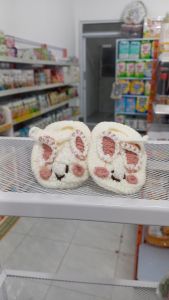 Miwa Sepatu Rajut Bunny White