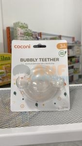 COCONI Bubbly Teether BPA FREE | Mainan Gigitan Bayi Lucu Silikon Lembut BPA FREE FOOD GRADE