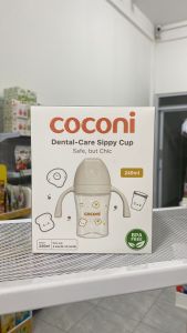 COCONI Dental-Care Sippy Cup | 240ml 300ml | Botol Minum Anak Bayi Dengan Pemberat Spout Straw BPA FREE - 240mL