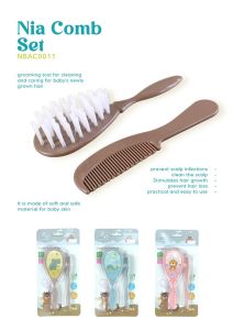 Nia Comb Set Coklat