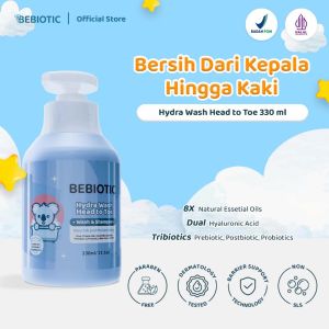 Bebiotic Hydra Wash Head To Toe 330ML