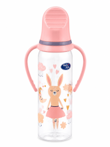 JS05PINK BOTTLE HANDLE 260ml