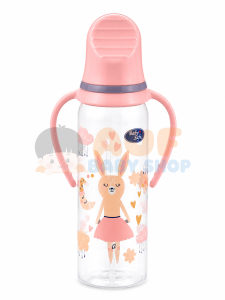 JS05PINK BOTTLE HANDLE 260ml