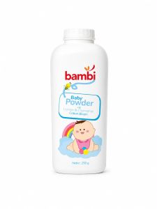 BAMBI B.PWD. 250GR BIRU COTTON BLOOM