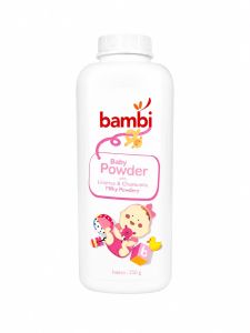 BAMBI B.PWD. 250GR PINK NEW DESIGN MILKY