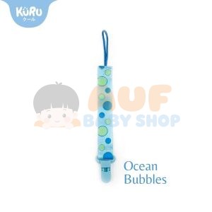 KURU Baby Pacifier Clip Ocean Blue