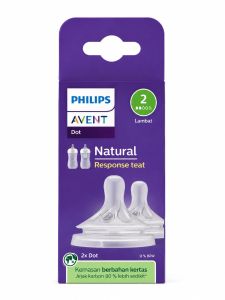 TEAT NAT 3.0 T2 2P NIPPLE PHILIP AVENT (0M+)
