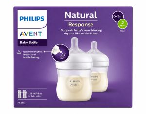 BOTTLE NAT 3.0 4 OZ 2P PHILIP AVENT