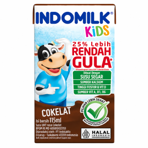 Indomilk UHT Kids 115ml Coklat