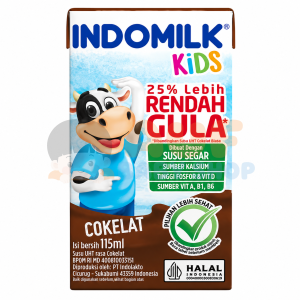 Indomilk UHT Kids 115ml Coklat