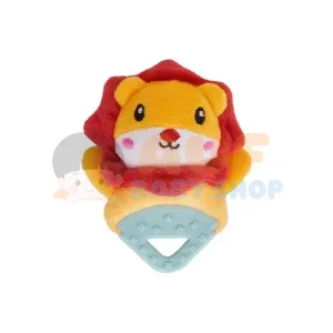 RATTLE TEETHER LION