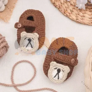 Sepatu Rajut Bear Brown