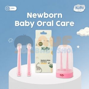 Kuru Baby 2in1 Oral Care - Pink