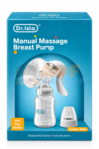 Dr isla Manual Breast Pump White