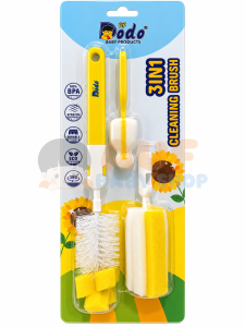 DODO 3 IN 1 CLEANING BRUSH - KUNING