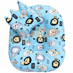 Sofa Bayi Newborn - Lion Biru