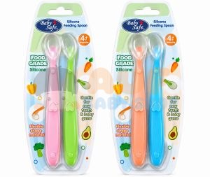 BABY SAFE SILICONE SPOON