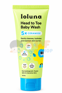 LOLUNA HEAD TO TOE BABY WASH 100 ML