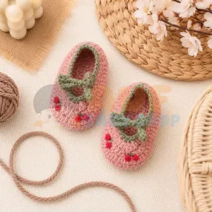 Sepatu Rajut Cherry Dusty