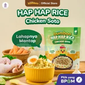Bumboo Hap Hap Rice Chicken Soto 180 gr