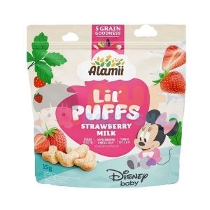 Alamii Lil Puffs Strawberry Milk 15Gr