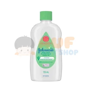 Johnsons Aloevera&Vit E Baby Oil 125ml