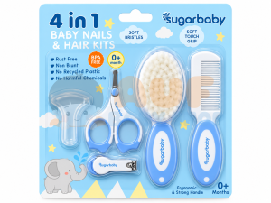 Sugarbaby 4 in 1 Baby Nail & Hair Kits - Biru