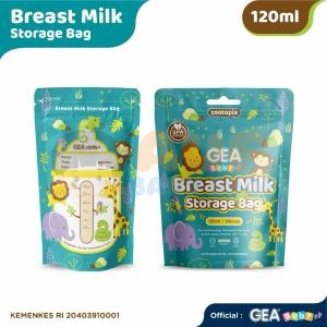 GEA BABY 120ML POUCH (ZOOTOPIA TOSCA) BREAST MILK STORAGE BAG PATTERN