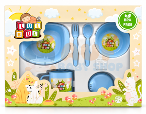 Lilbul Feeding Set M Biru