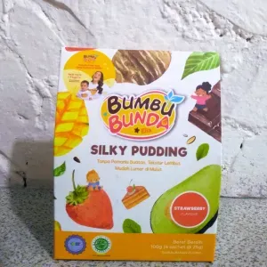 Bumbu Bunda Silky Pudding Strawberry 4 x 25 gr